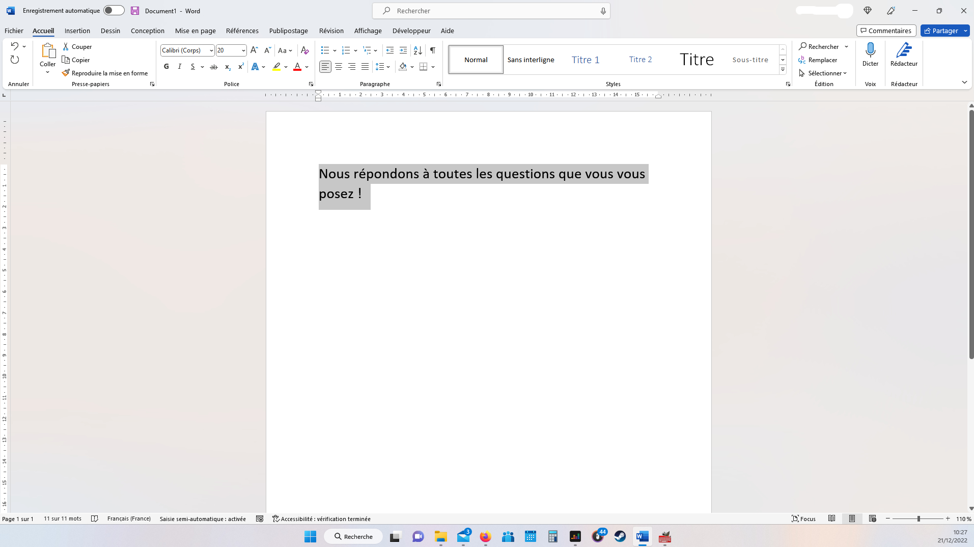 comment changer la police des numéros de ligne word