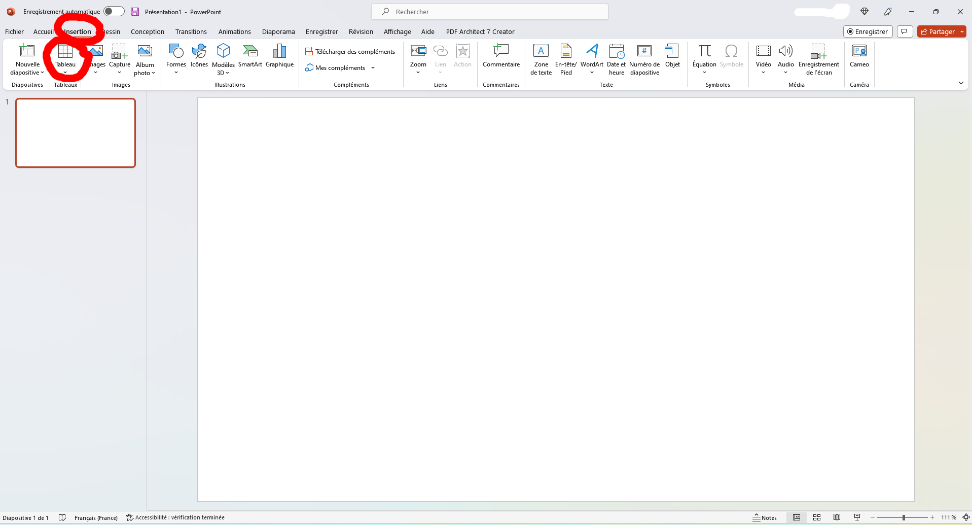 comment ajouter une colonne sur un tableau powerpoint